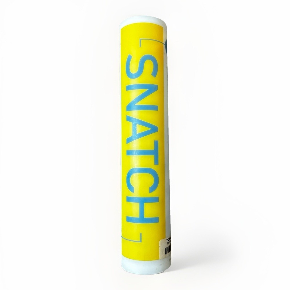 Snatch-It Word Game Tube Container 100 Letter Tiles Complete Spelling